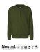 Neutral Unisex Jacket w. Zip Military