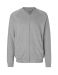 Neutral Unisex Jacket w. Zip Sport Grey