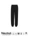 Neutral Unisex Sweatpants w. Elastic Cuff Black