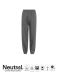 Neutral Unisex Sweatpants w. Elastic Cuff Dark Heather