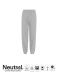 Neutral Unisex Sweatpants w. Elastic Cuff Sport Grey