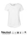 Neutral Ladies Roll Up Sleeve T-shirt White