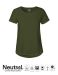 Neutral Ladies Roll Up Sleeve T-shirt Military