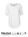 Neutral Ladies Half Sleeve T-shirt White
