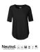Neutral Ladies Half Sleeve T-shirt Black