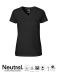 Neutral Ladies V-neck T-shirt Black