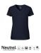 Neutral Ladies V-neck T-shirt Navy