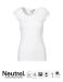 Neutral Ladies Round neck Short Sleeve T-shirt White