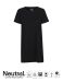 Neutral Ladies Long Length T-shirt Black