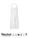 Neutral Chef Apron White