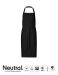 Neutral Kids Kitchen Apron Black