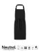 Neutral Kitchen Apron Black
