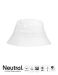 Neutral Bucket Hat White