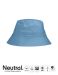 Neutral Bucket Hat Dusty Indigo