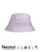 Neutral Bucket Hat Dusty Purple