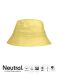 Neutral Bucket Hat Dusty Yellow