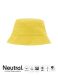 Neutral Bucket Hat Yellow