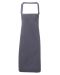 Cotton Bib Apron Steel grey