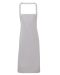 Cotton Bib Apron Silver