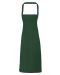 Cotton Bib Apron Bottle green