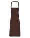 Cotton Bib Apron Brun