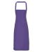 Cotton Bib Apron Purple