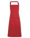 Bib Apron with Pocket Strawberry Red