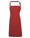 Bib Apron with Pocket Red