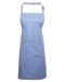 Bib Apron with Pocket Mellomblå