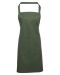 Bib Apron with Pocket Moss green