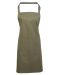 Bib Apron with Pocket Oliven