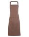 Bib Apron with Pocket Mocca