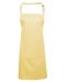 Bib Apron with Pocket Lemon yellow