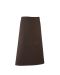 Bar Apron with Pocket Brun