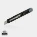 Refillable RCS recycled plastic snap-off knife grey