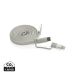 Arc RCS recycled Ultra-thin 60W 2 in 1 magnetic cable grey