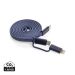 Arc RCS recycled Ultra-thin 60W 2 in 1 magnetic cable blue