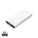 Aluminium 18W 10.000 mAh PD Powerbank silver