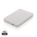 Magnetix RCS recycled plastic 5000 mah magnetic powerbank white