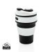 Foldable silicone cup black