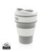 Foldable silicone cup grey