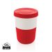 PLA cup coffee to go 380ml red