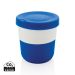 PLA cup coffee to go blue