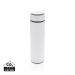 Vacuum stainless steel bottle white, white