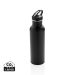 Deluxe stainless steel activity bottle black