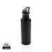 Deluxe stainless steel activity bottle black