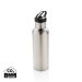 Deluxe stainless steel activity bottle silver
