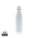 Solid colour vacuum stainless steel bottle 500 ml white