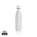 Solid colour vacuum stainless steel bottle 750ml white