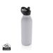 Avira Ara RCS Re-steel fliptop water bottle 500ml white